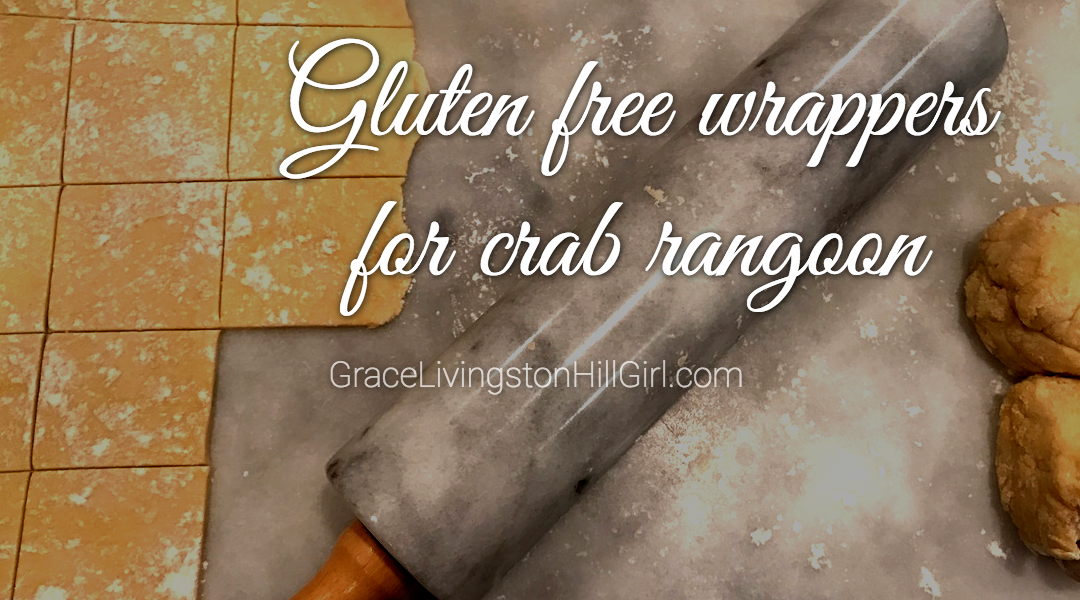 Gluten free wrappers for healthy crab rangoons recipe